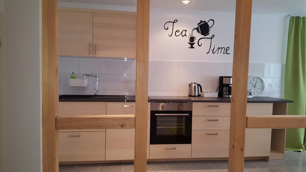 Gaesteappartements Bierfaessl Sinsheim Buitenkant foto
